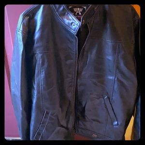 Armani Emporio Collezione Leather Jacket